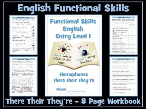 Functional Skills English Entry Level 1 Resources Teaching Resources