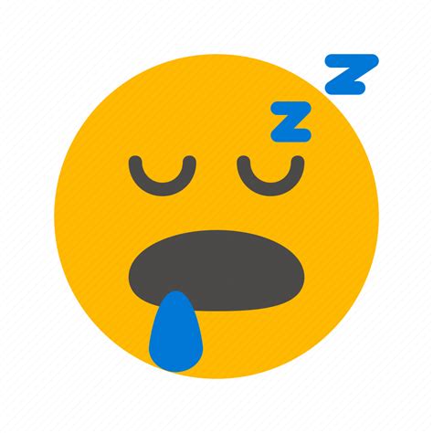 Asleep Dream Drool Emoji Emoticon Sleep Sleeping Icon Download