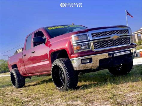 2014 Chevrolet Silverado 1500 With 22x14 76 Tis 544bm And 33125r22