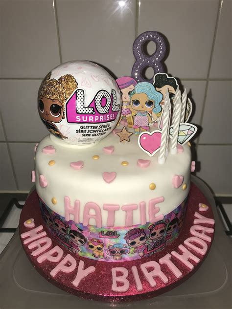 lol surprise dolls birthday cake