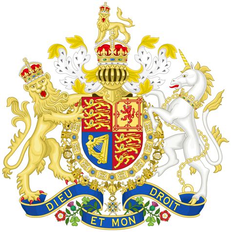 Coat Of Arms Of Edward Vii And George V Of United Kingdom Spanish
