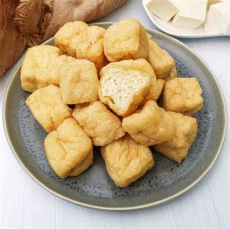 How To Make Tofu Puffs Homemade Deep Fried Tofu