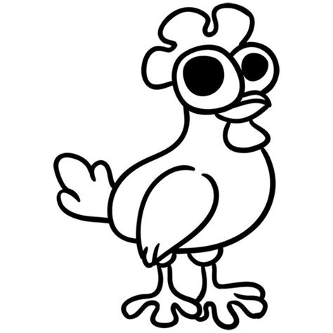 25 easy chicken drawing ideas how to draw a chicken