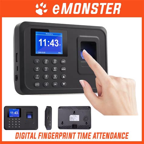 First copier centre sdn bhd 63, jalan bakawali 48, taman johor jaya, 81100 johor bahru, johor, malaysia. Fingerprint Time Attendance Digital Finger Print Punch ...