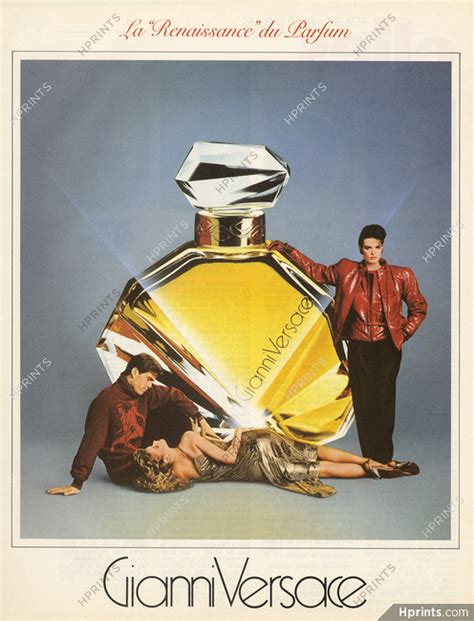 Gianni Versace Perfumes — Vintage Original Prints And Images