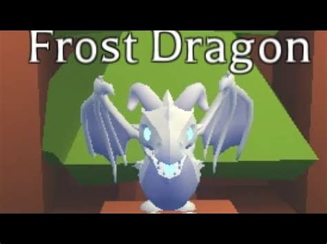 A subreddit for the popular roblox game, adopt me! Adopt me! Frost Dragon at 300 subs! - YouTube