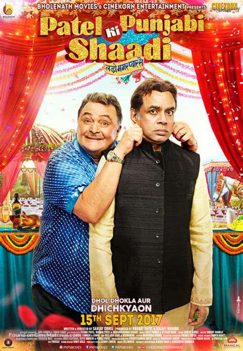 Patel Ki Punjabi Shaadi Indian Movie Poster