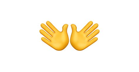 👐 Manos Abiertas Emoji — Significado Copiar Y Pegar Combinaciónes