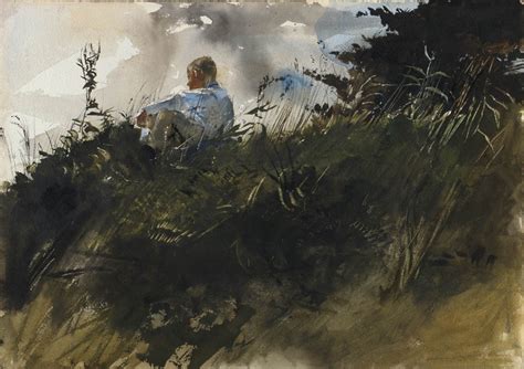 Andrew Wyeth — Andrewwyethartist Summer Day Watercolor
