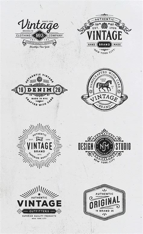 Create Flat Minimalist Logo Design In 24 Hours Vintage Retro Logo