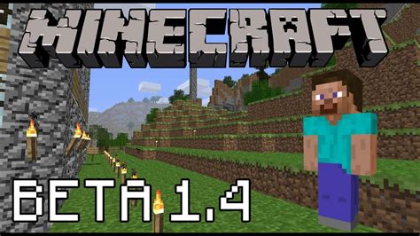 Todas Las Versiones De Minecraft Beta 14 Youtube