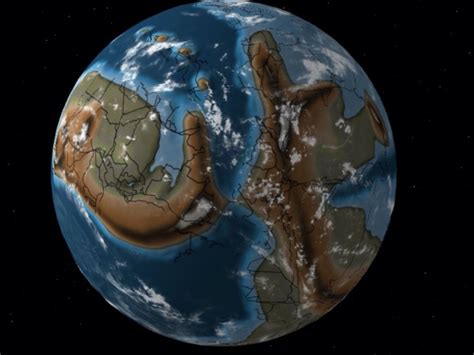 Interactive Map Shows Earth From 750 Millions Years Ago To Today
