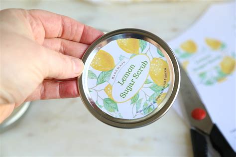 34 Lemon Sugar Scrub Label Labels Design Ideas 2020