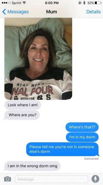 Mom Thought She Snapped A ‘selfie In Daughters Dorm Room — Her ‘wrong