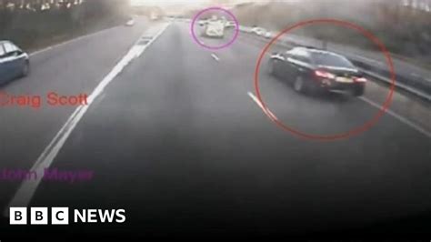 Dash Cam Captures Moments Before Mums M4 Crash Death Bbc News