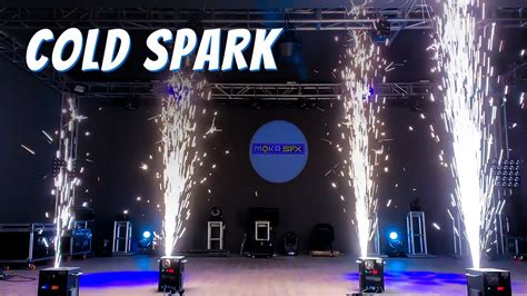 How To Use Cold Spark Machine Indoor Sparklers Tips Youtube