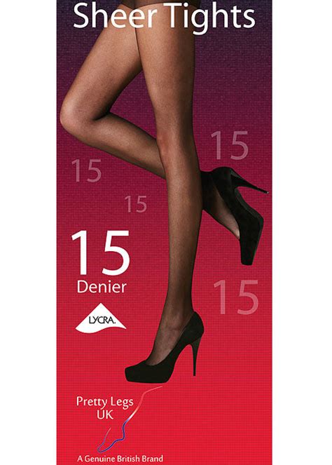 pretty legs 15 denier sheer tights 2 pair pack free uk delivery holywood superstore