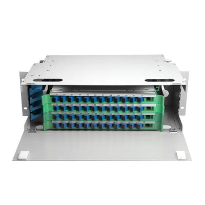 F F Odf Fiber Optic Patch Panel Splicing Rack Mount Bingkai Distribusi
