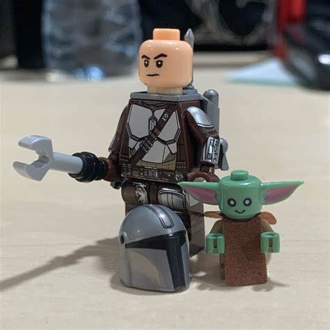 Lego star wars sets created based on the legendary saga about the space battle of good and evil. STAR WARS The Mandalorian+BABY YODA Minifigure CUSTOM Lego ...