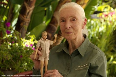 mattel unveils jane goodall barbie complete with chimp