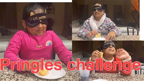 Kids Did Chips Challenge Blindfold Taste Different Flavors Of