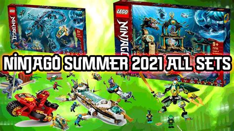 Ninjago Summer 2021 All Sets Season 15 Seabound And Legacy Youtube