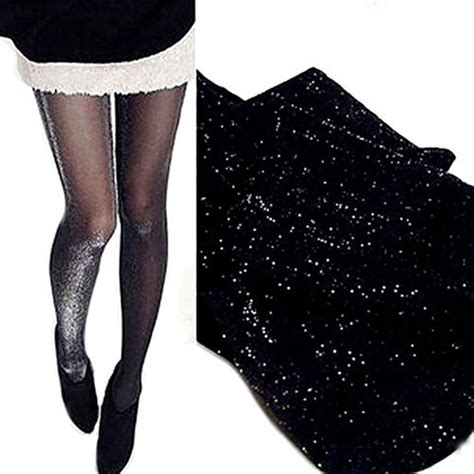 2pcslot Girls Womens Sexy Fashion Shiny Pantyhose Glitter Stockings