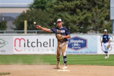 bluebirds sail past akron into second round at state amateur baseball tournament mitchell
