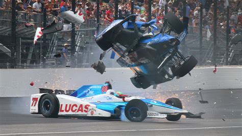 Recap Of The 2017 Indy 500 Crashes