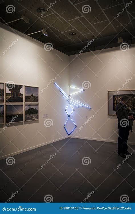 Arcomadrid Contemporary Art Fair Begins Its 33rd Edition Madri Editorial Image Image Of