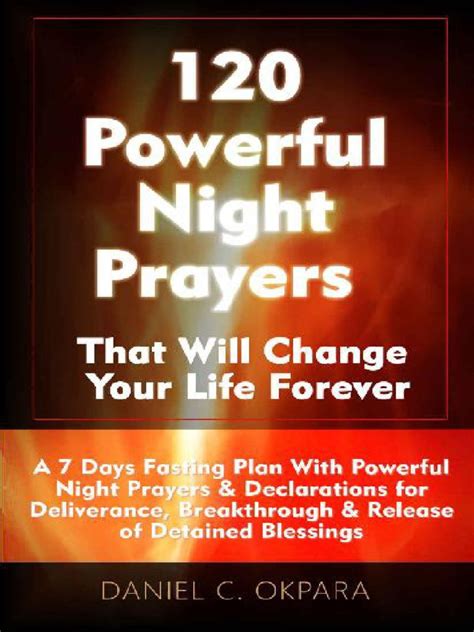 120 Powerful Night Prayers That Daniel Okpara Pdf Pdf Prayer Demons