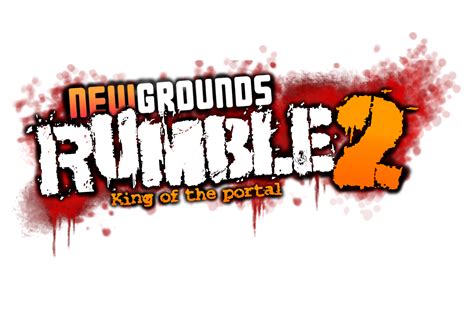 Newgrounds Rumble 2 King Of The Portal Logo By The Bebeto On Newgrounds