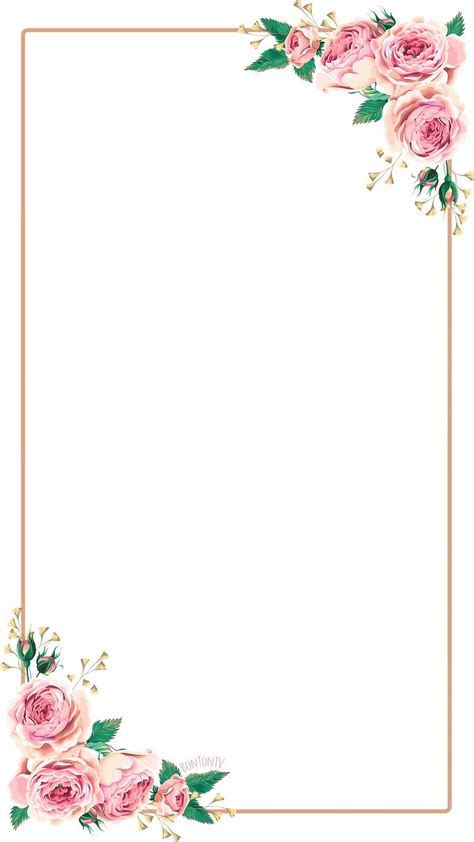 900 Frame Cantik Ideas Borders And Frames Flower Frame Borders For