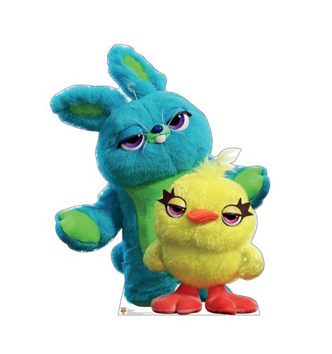 Ducky And Bunny Life Size Toy Story 4 Cardboard Cutout