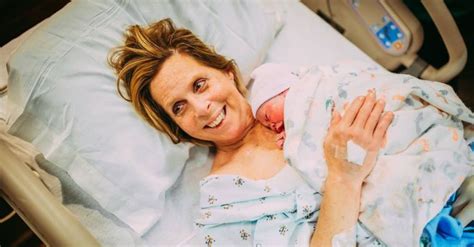 a 61 year old woman has given birth to her own granddaughter by acting as a surrogate for her