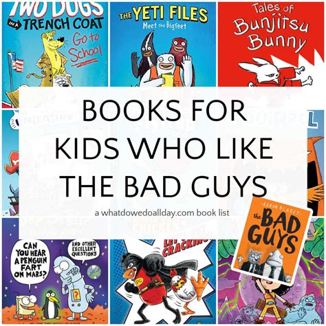 Books Like The Bad Guys That Make Kids Laugh