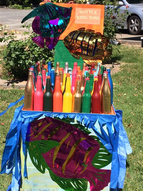 There are many other games and toys that you can use for your diy carnival games in the outdoor living section at world market. Tropical fish ring toss | Diy carnival