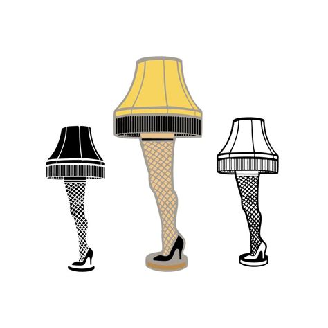 Leg Lamp A Christmas Story Svg Download Now Etsy
