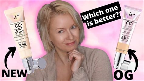 It Cosmetics Cc Nude Glow Vs Cc Illumination What S The Difference Steff S Beauty Stash