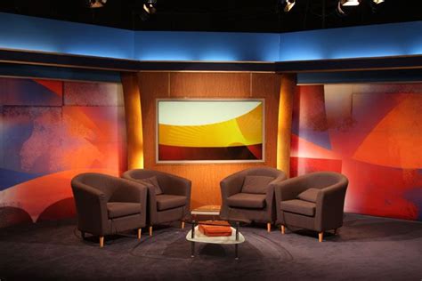 Dream Job Talk Show Host Tv Set Design Design Stage Design