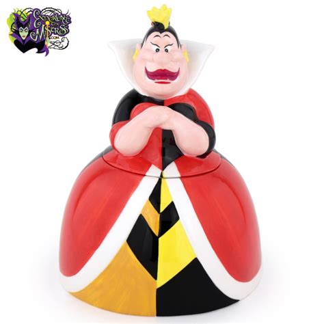 Disney Store Alice In Wonderland Ceramic Cookie Jar Queen Of Hearts