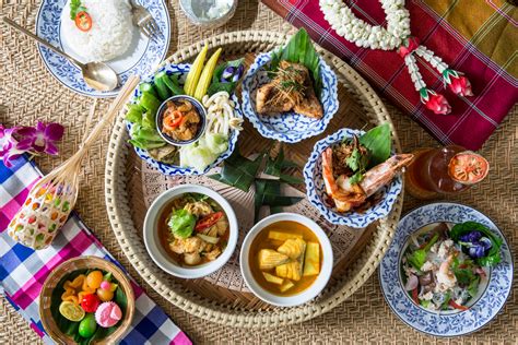 The Authentic Thai Dinner Set Menu The Pleasant Tastes Of Southern And