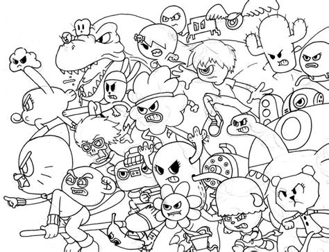 the amazing world of gumball coloring pages coloring pages coloriage dessin animé coloriage