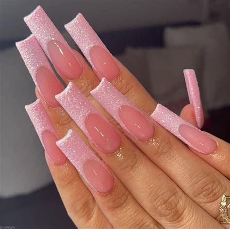 Colored Acrylic Nails Acrylic Nails Coffin Pink Classy Acrylic Nails