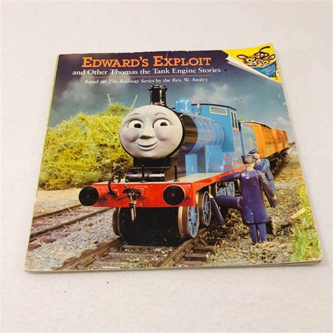 Thomas The Tank Engine Stories Edward Exploit Children Book Vintage