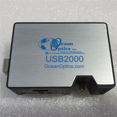 Ocean Optics Spectrometer Usb2000 Usb2g21738 Ebay