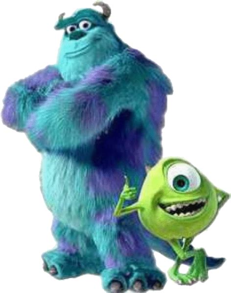 Sully And Mike From Monsters Inc  Official Psds