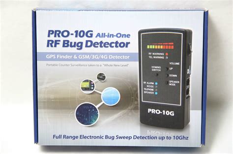 Pro G Cell Phone Gps Bug Detector Portable Camera Finder Demo Unit Used Once Ebay