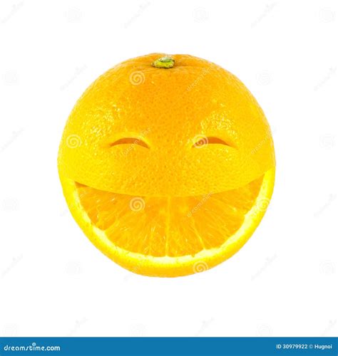 Smile Orange Stock Photo Image Of Circle Orange Citric 30979922