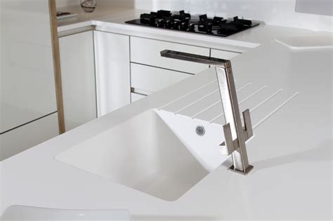 Kitchen Design Idea Seamless Kitchen Sinks Integrated Into The